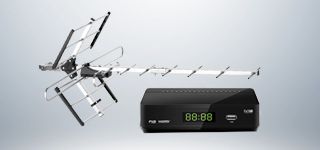 Установка цифрового телевидения DVB-T2