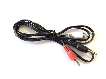Шнур Jack 3.5 - 2 RCA  1.2 м