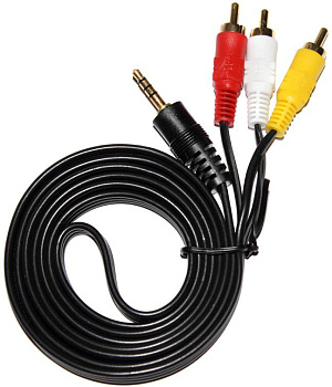 Шнур Jack 3.5 - 2 RCA  3 м