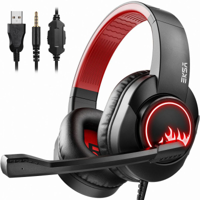 Игровая гарнитура T8 Red ( EKSA)