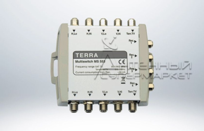 Мультисвитч проходной 5*4 TERRA MS 553