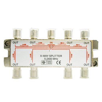 Спутниковый делитель на 8 GS01-08
