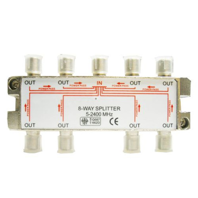 Спутниковый делитель на 8 GS01-08