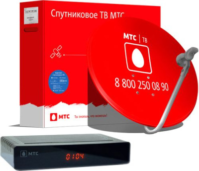 Комплект спутникового ТВ МТС №191