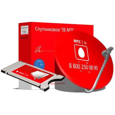 Комплект спутникового ТВ МТС №192
