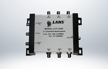 Мультисвитч LANS 3*6 ( с блоком питания) LS 36