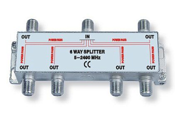 Спутниковый делитель на 6 GS01-06