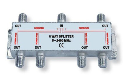 Спутниковый делитель на 6 GS01-06