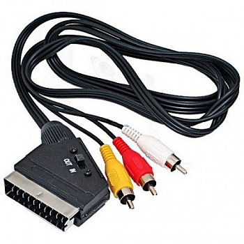 Шнур SCART-3RCA