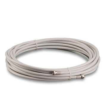 Кабельная сборка F-male - F-male ( RG-6, 10 м)